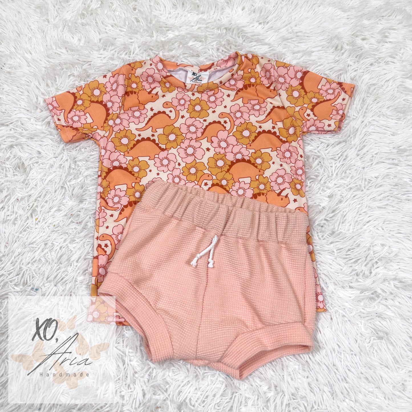 3T RTS Floral Dino Set