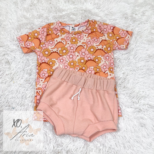 4T RTS Floral Dino Set